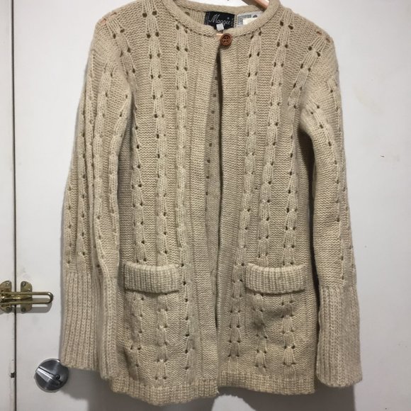 VINTAGE MAGGIE WOOL CARDIGAN SWEATERS SIZE S - Picture 4 of 6